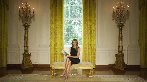 First Lady Melania Trump Reads "All Different Now" for Juneteenth