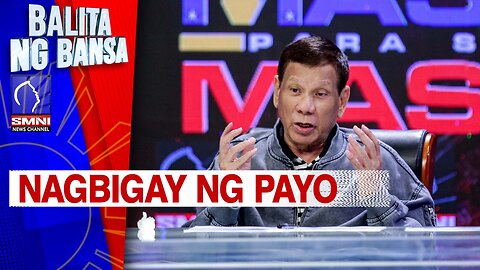 Dating Pang. Duterte, nagbigay ng payo sa mga kandidato para sa barangay at SK elections
