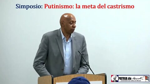 Guillermo Fariñas - Simposio Putinismo la meta del castrismo