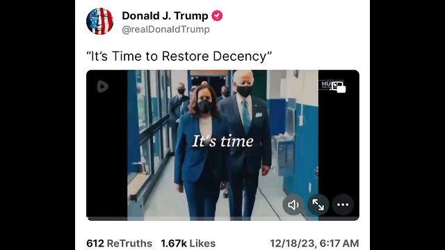 It's time to restore decency!