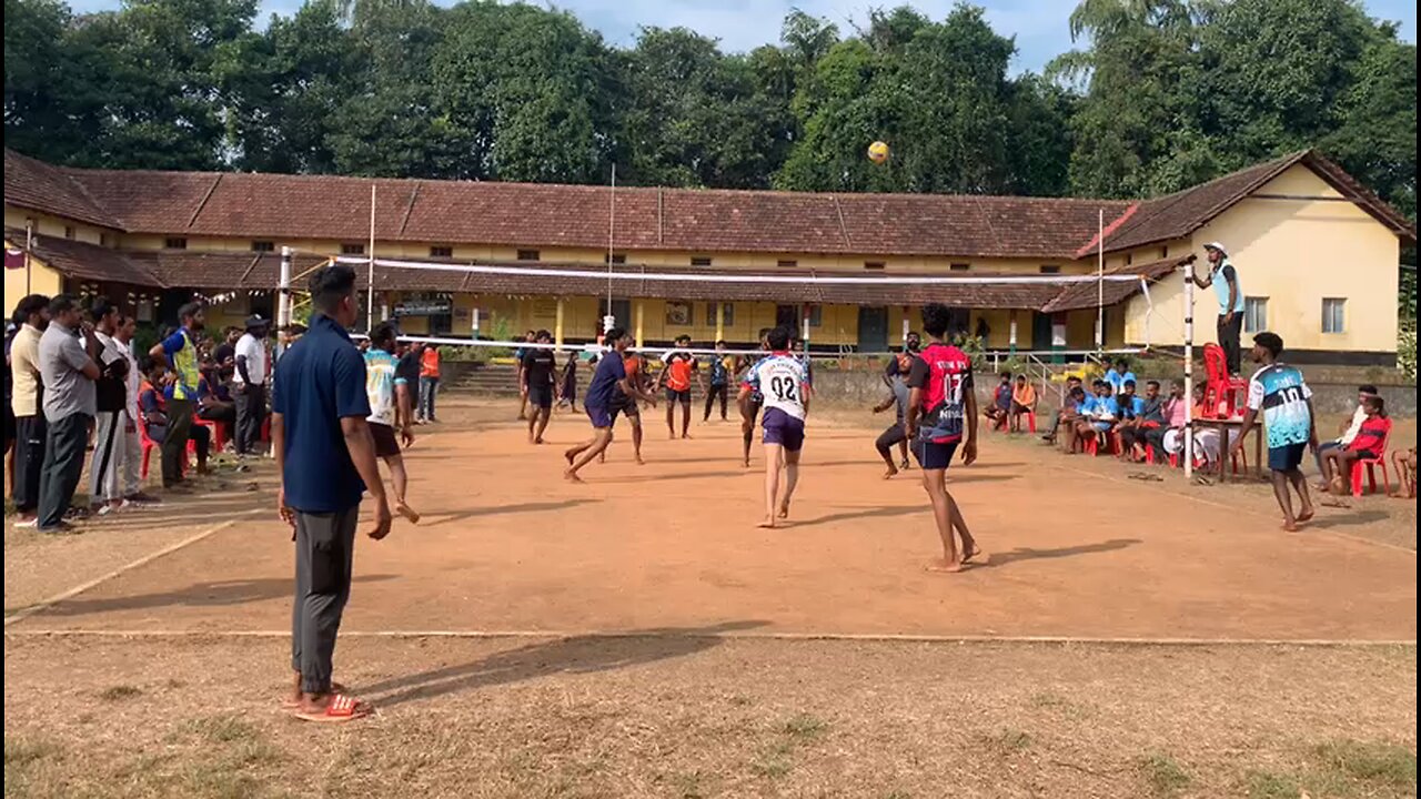 volleyball spike