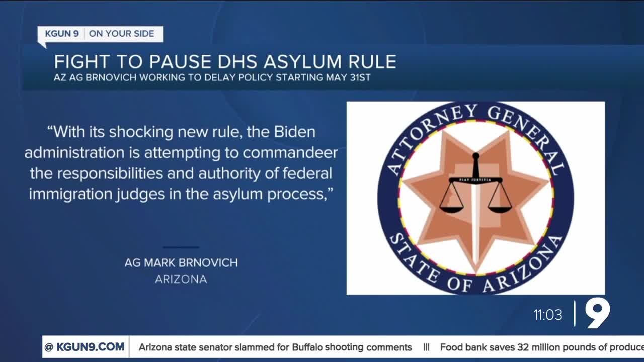 Attorney General Mark Brnovich Fights to Pause DHS Asylum Rule