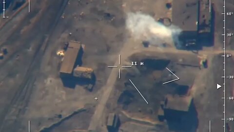 Russian UAV Missile Strike Destroys Command Post & Artillery Battery