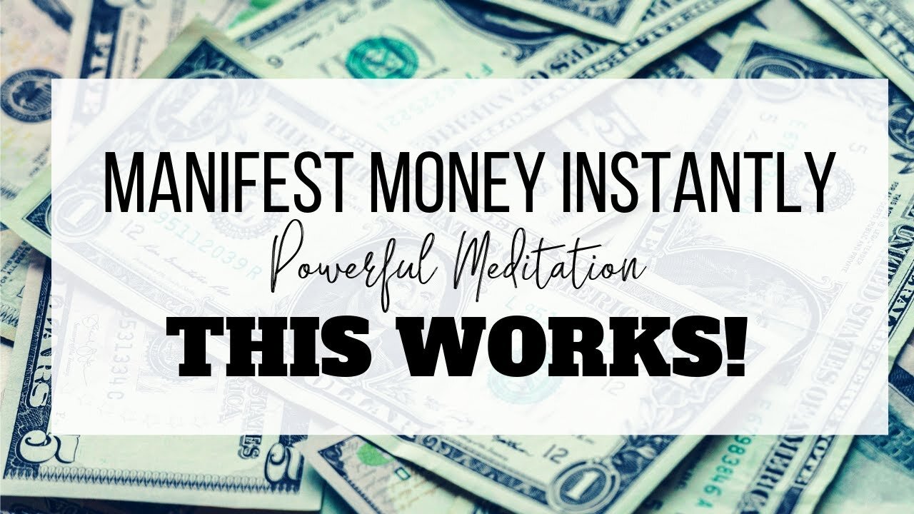 Manifest Money FAST | 15 Minute Meditation