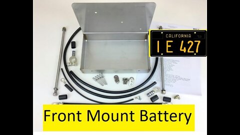 Breeze Front Mount Battery Box