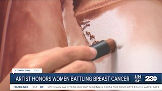 Artist honors women battling breast cancer