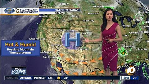 10News Pinpoint Weather with Melissa Mecija