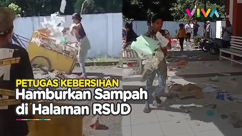 Ledakan Sampah di RSUD Maluku Ulah Petugas Kebersihan yang Murka