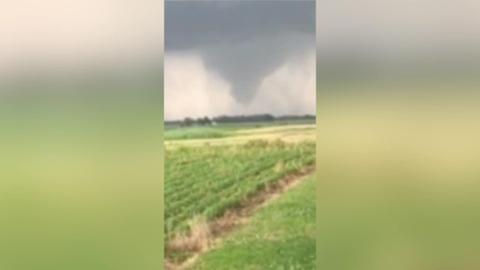 Tornado touches down between Walton and Galveston