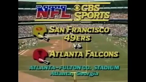 1981-09-20 San Francisco 49ers vs Atlanta Falcons