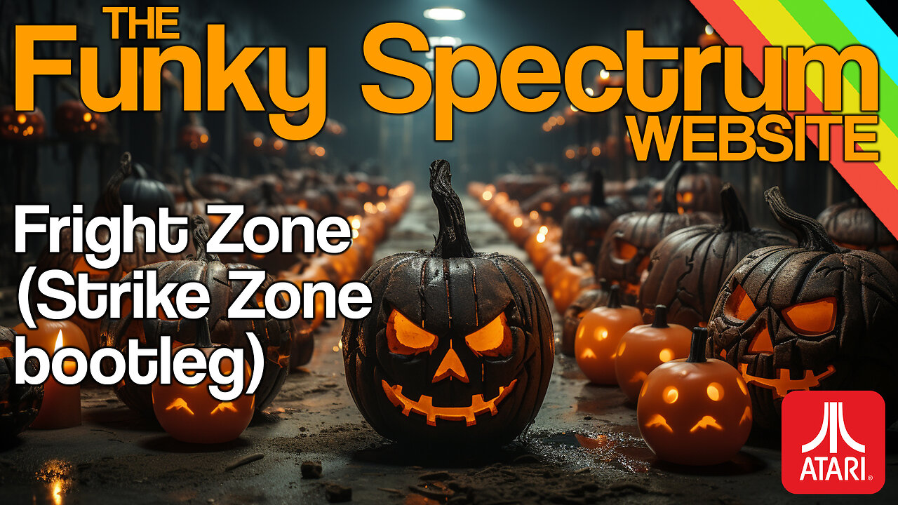 FUNKYSPECTRUM - Fright Zone (Strike zone bootleg) Atari 2600