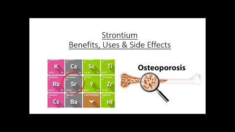 Strontium - Bone Building Benefits, Uses & Side Effects