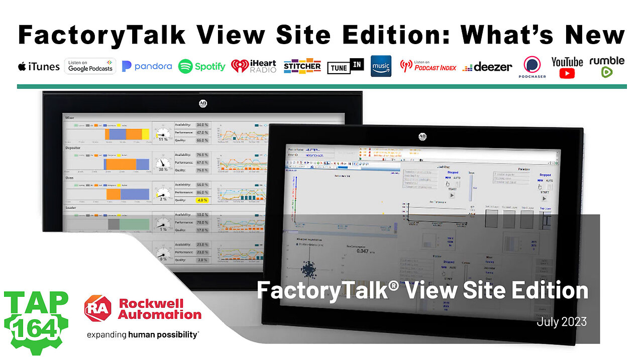 What's New with FactoryTalk View Site Edition (July, 2023)