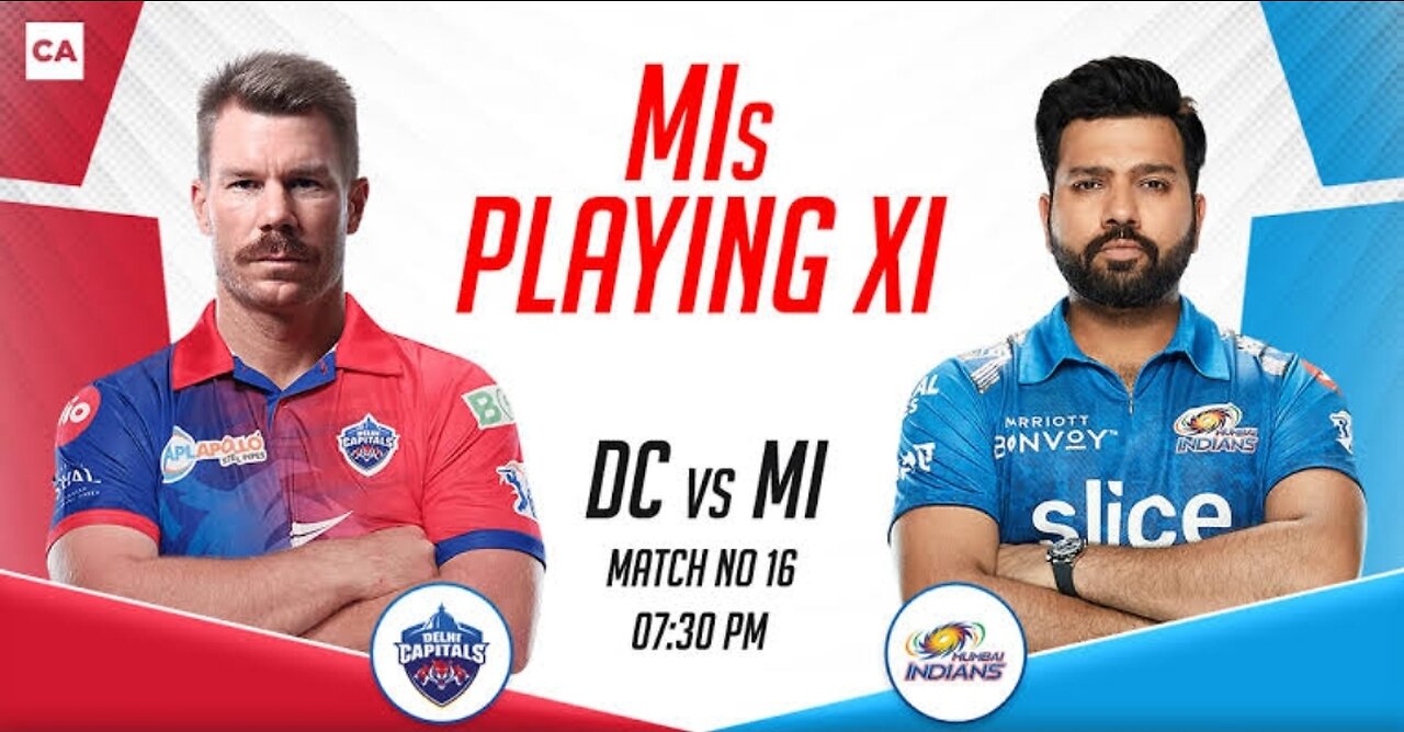 #IPL_2023 #Mi_vs_Dc_Match16