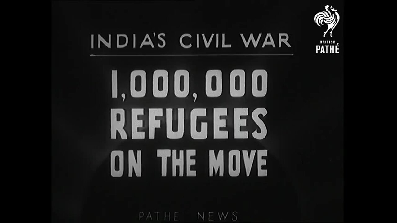 1,000,000 indians on the move in Pakistan (1947)