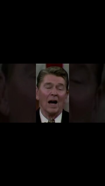 No way, is he talking to You? 🚸🤯 #RonaldReagan 1987 * #PITD #Shorts (Linked)