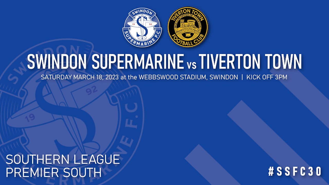 SLPS | Swindon Supermarine 3 Tiverton Town 3