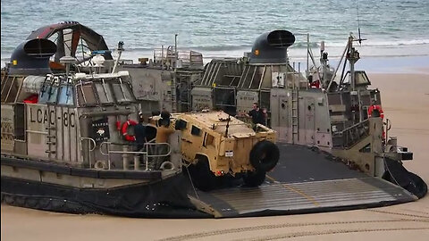 Amphibious Landing Held At Stanage Bay