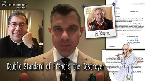 Francis cancels Fr. Pavone and covers for degenerate Jesuit"