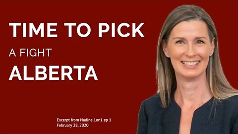 Time to Pick a Fight Alberta | Nadine 1on1