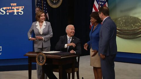 Biden to Waters: "Senator, I hope.. you're not kidding, I'm not".