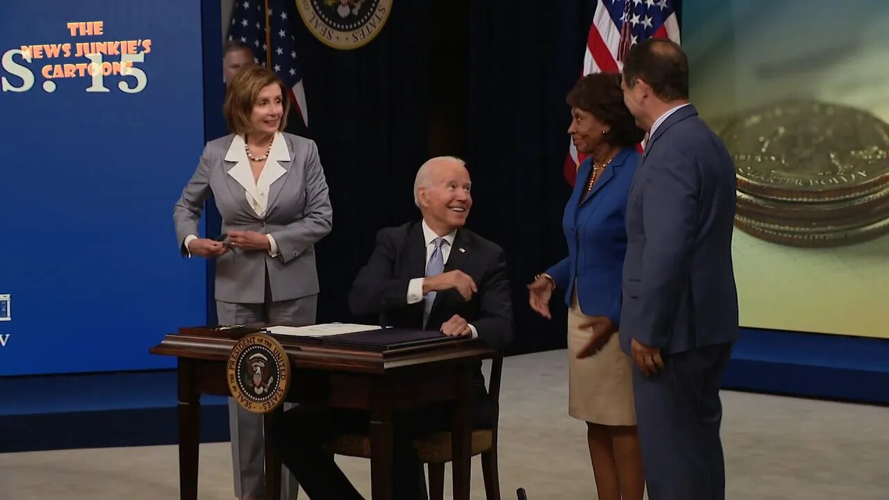 Biden to Waters: "Senator, I hope.. you're not kidding, I'm not".