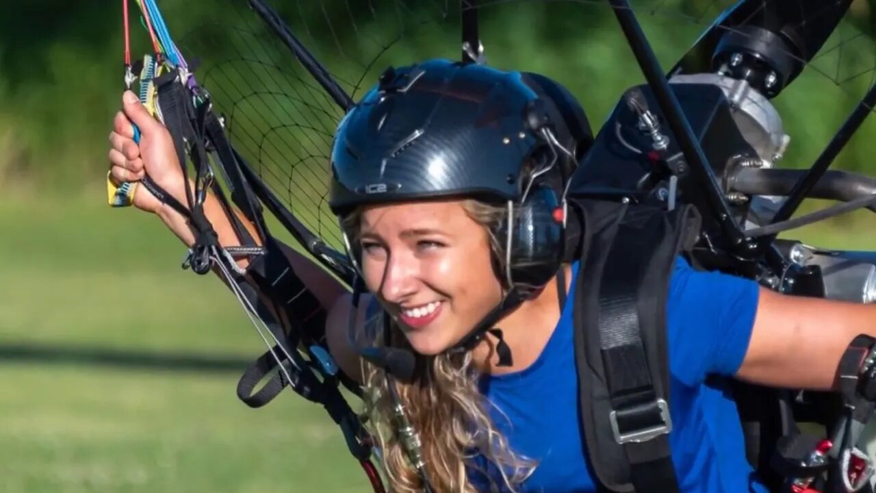 Wisconsin Powered Paraglider - Joanna's Solo 2020!