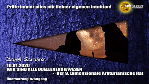 WIR SIND ALLE QUELLENERGIEWESEN ∞ Der 9D. Arkturianische Rat