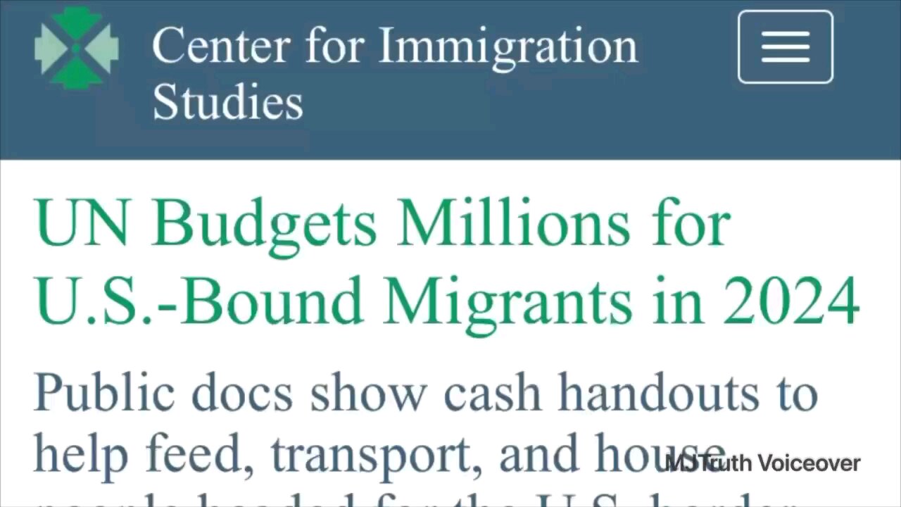 UN is responsible for the illegal invasion into the US