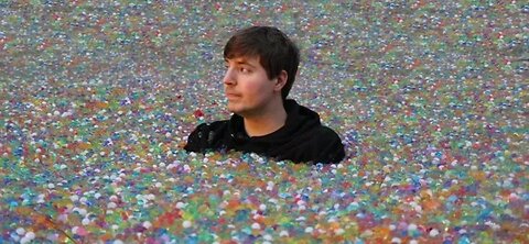 I Put 100 Million Orbeez In My Friend's Backyard