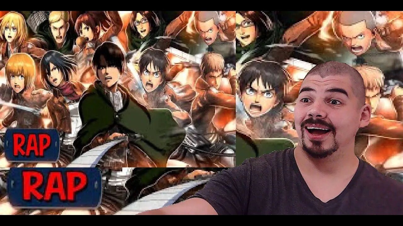 React Rap da Tropa de Exploração (Attack on Titan) - ASAS DA LIBERDADE KG Raps - Melhor do mundo