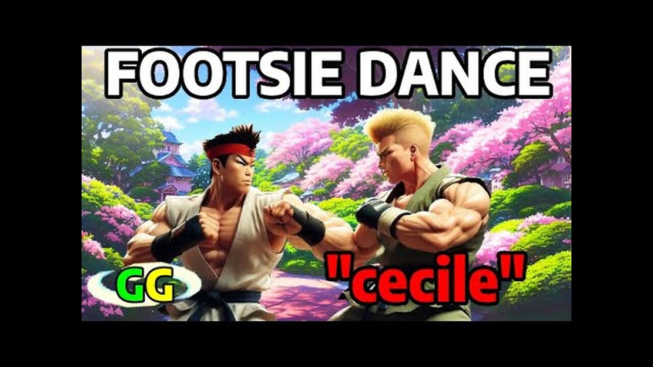 🔥STREET FIGHTER 6 ➥ Cecile (GUILE ガイル) SHORT FOOTSIE DANCE WITH PHENOM🔥