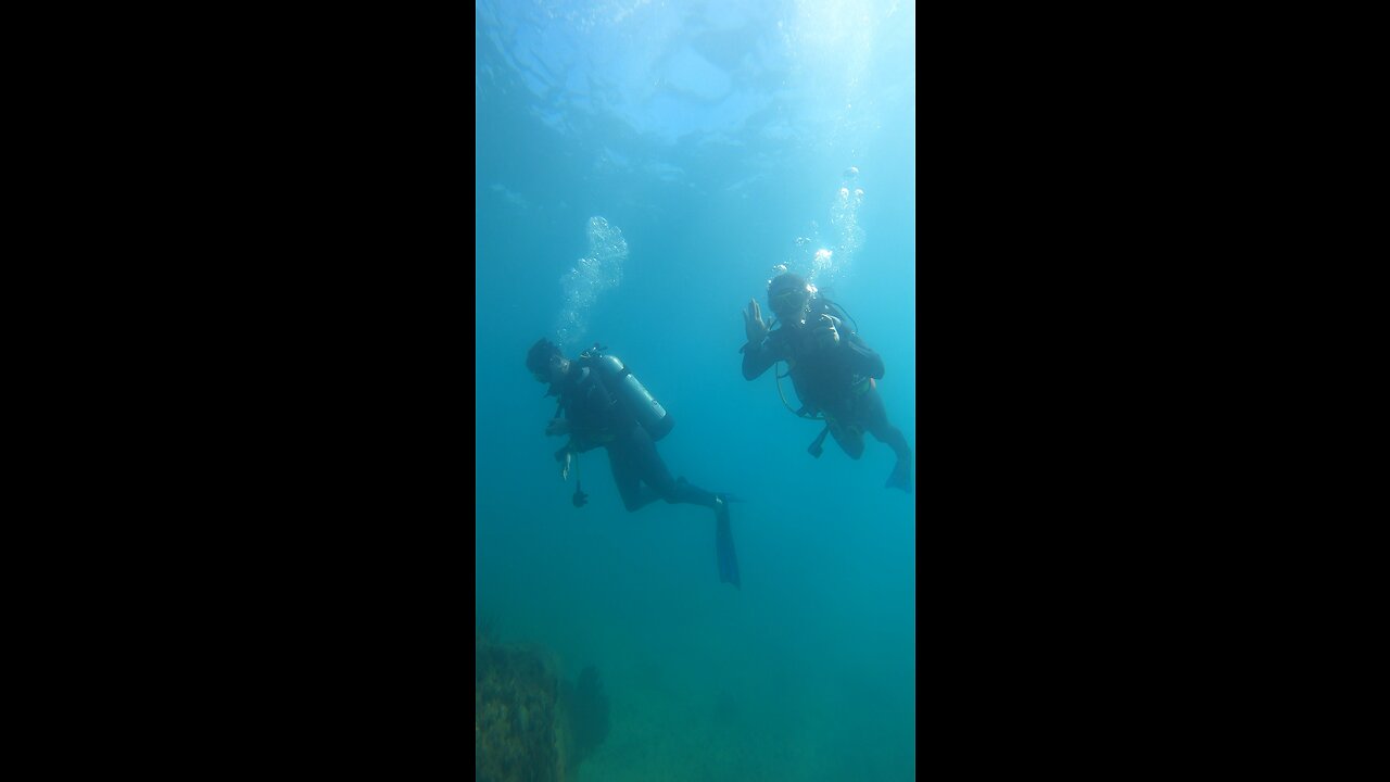 Scuba session #scuba #diving #ocean #clear