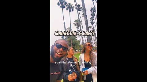 Connecting & Happy #dayodman #motivation #connect #happiness