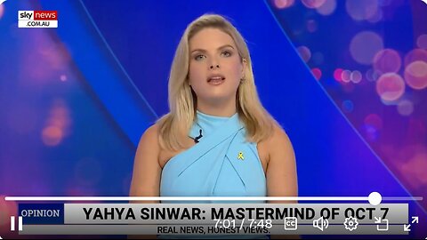 Sky news: The West, Israel and Sinwar