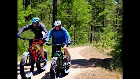 Fatbiking in Marquette North Trails ( Framed Minnesota 2.2 )