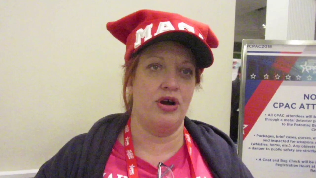 Voices of CPAC 2018 Susanne Monk of Trump Talk US