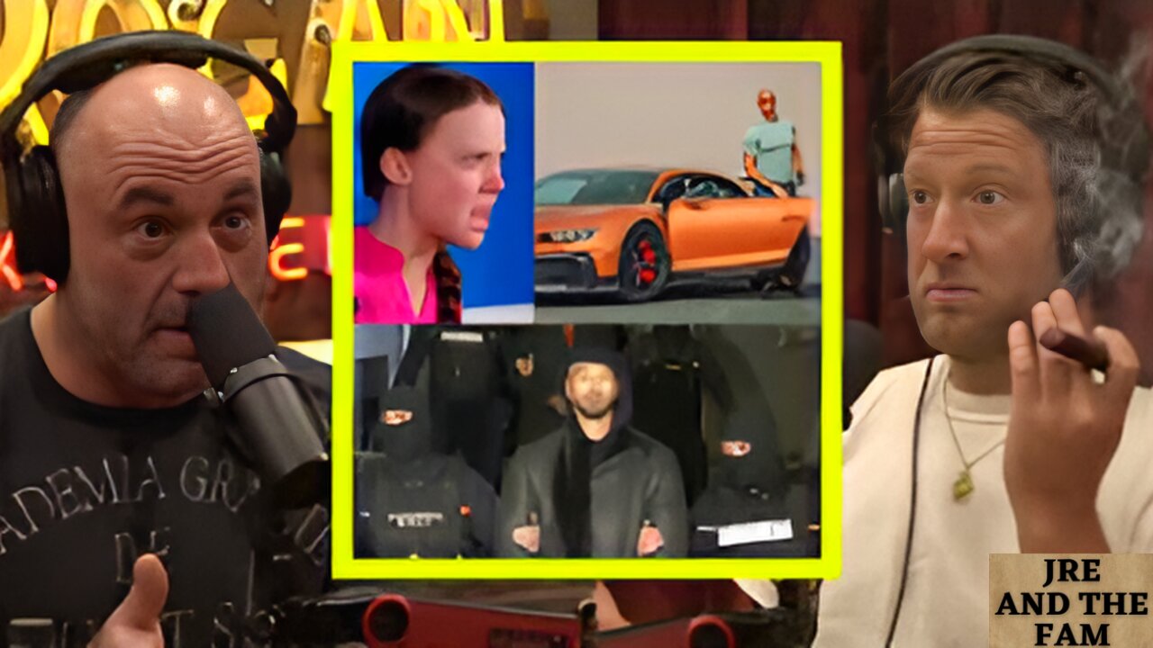 Joe Rogan: Andrew Tate ARRESTED!?& Bugatti & 33 Cars Seized By Government!!