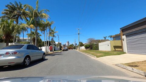 Driving in Australia (GOLD COAST) | From Benowa to Broadbeach Waters