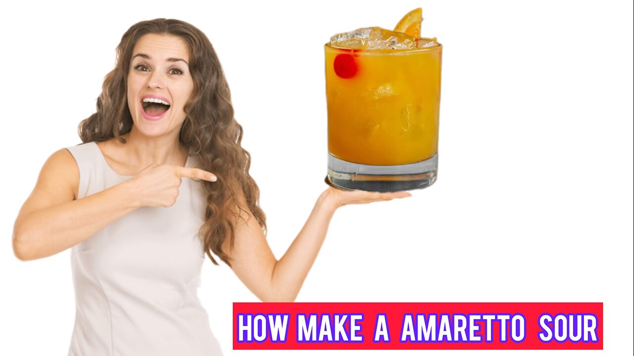 How to Make an Amaretto Sour | Refreshing Cocktail RecipeI’m