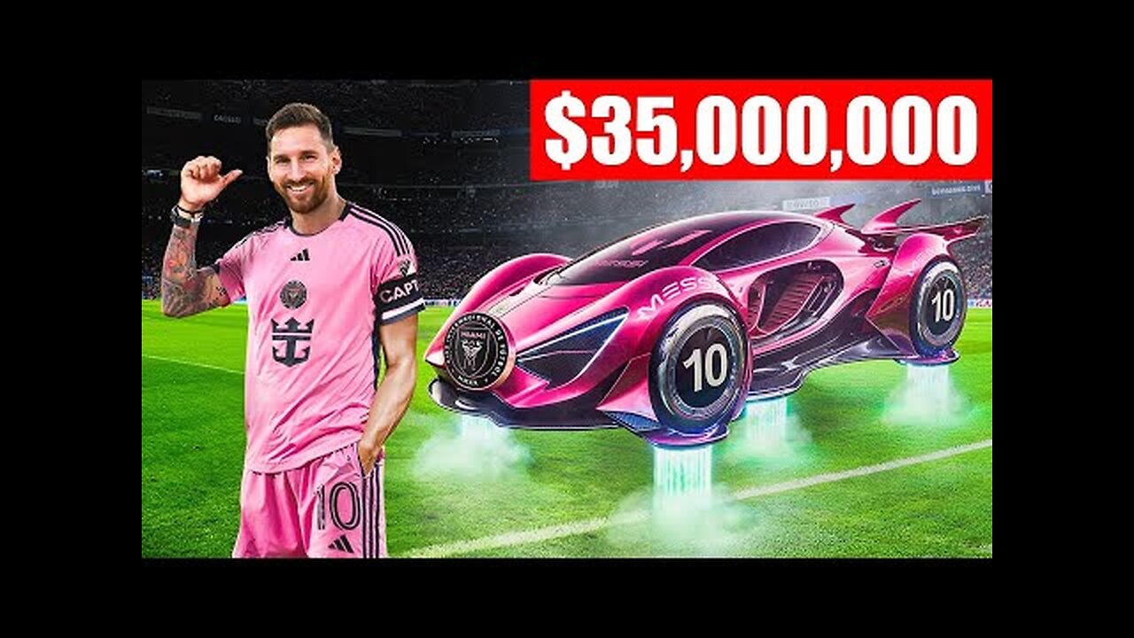 $1 VS $ 35,000,000 Cars Football Players