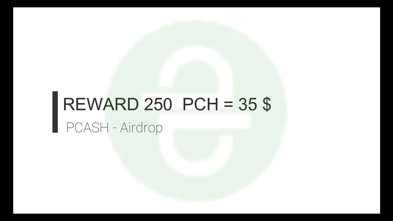 Finalizado - Airdrop - Pcash - Sempre pagando