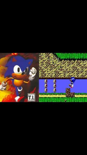 Jogo do Sonic que muitos odeiam - Sonic blast #shorts