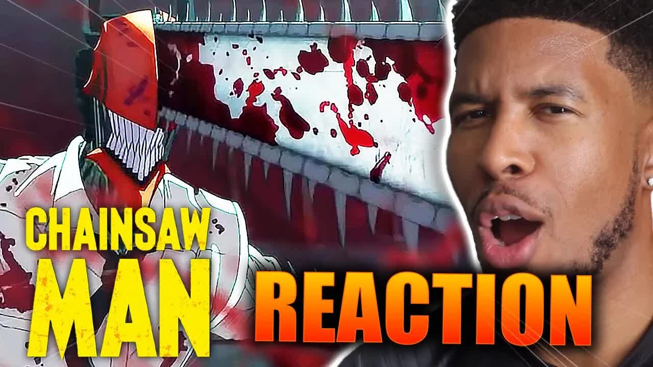 FIRST TIME WATCHING ANIME & HYPED! Chainsaw Man Official Trailer (REACTION) [Low Tier God Reupload]