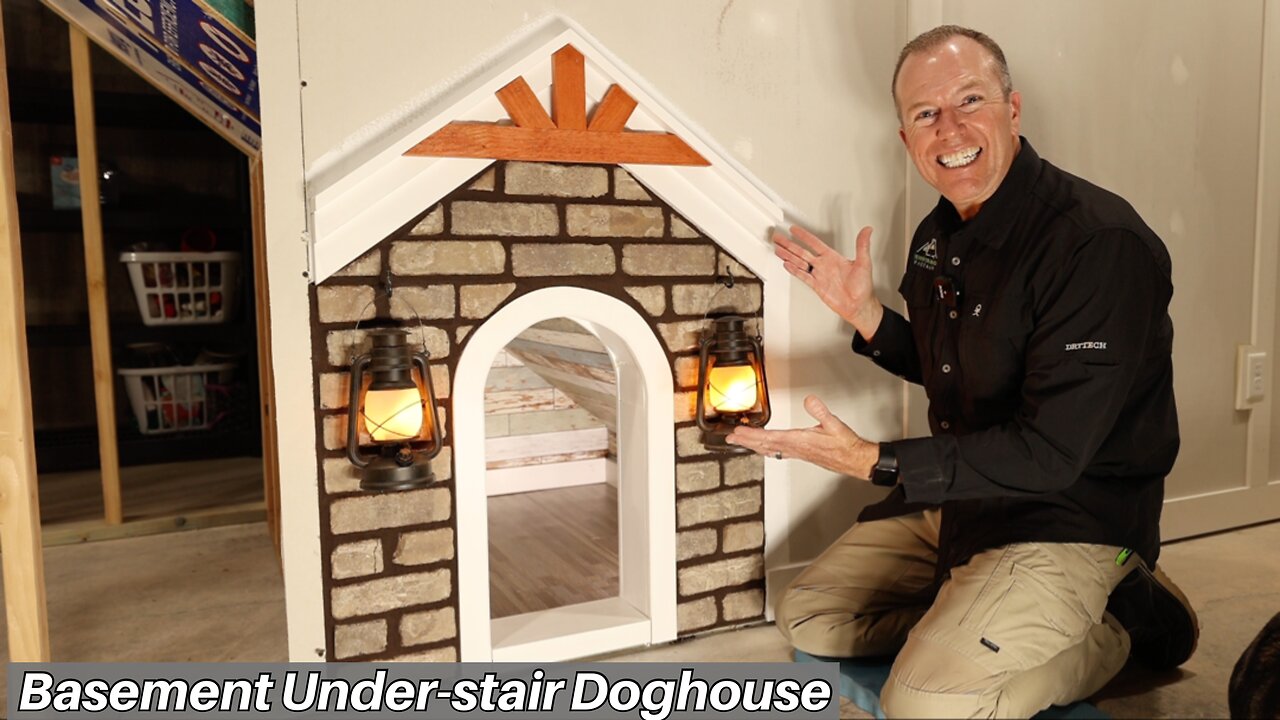 Building a Basement Doghouse