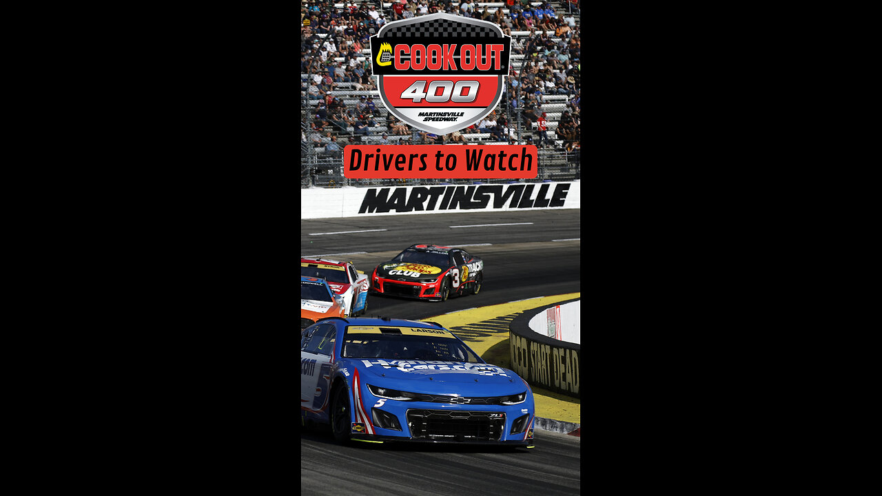 Drivers to Watch for in the Cook Out 400 from Martinsville Speedway