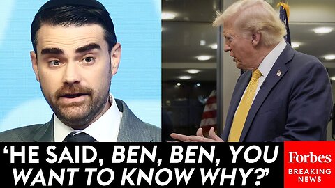 Ben Shapiro Describes What Trump Told Him He Said To Putin To Stop Ukraine Invasion During 1st Term