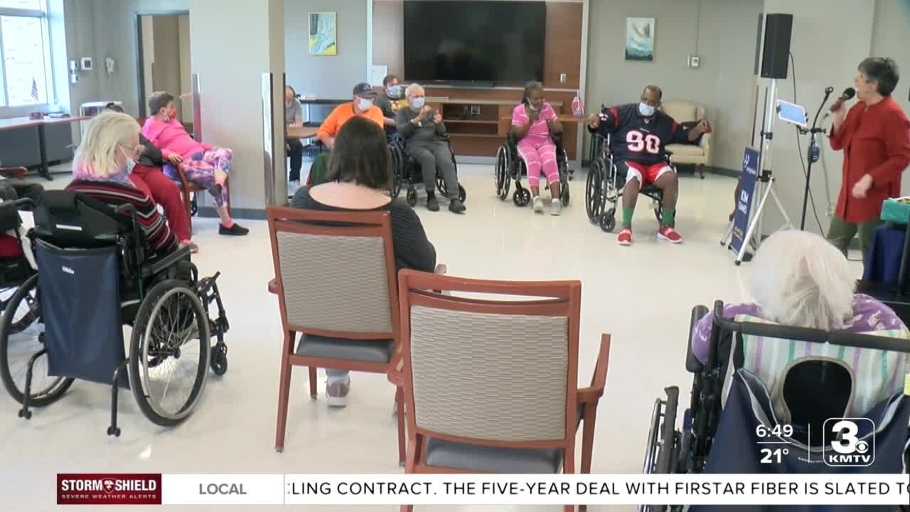 Merrymakers spread joy through music