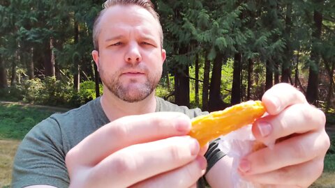 American Tries Filipino Snack: Mango Otap - First Time!