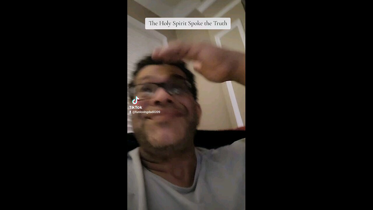 The Holy Spirit Spoke the Truth